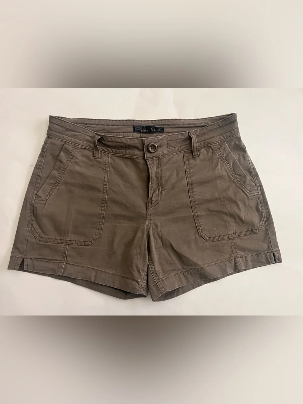 Prana Elle Organic cotton cargo shorts 6